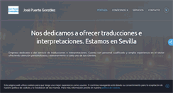 Desktop Screenshot of josepuentestraducciones.com
